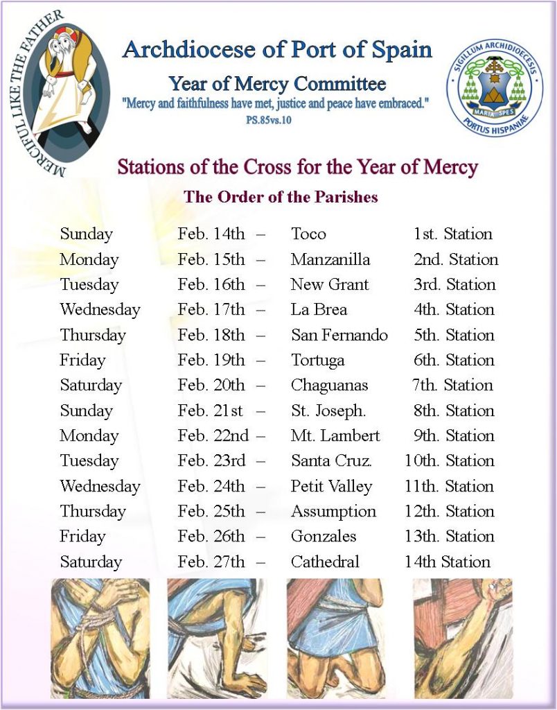 Stations of the Cross for the Year of Mercy no 1